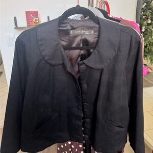 Pinup Girl Clothing Black Bolero